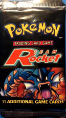 Pokemon Team Rocket Unlimited Edition Booster Pack - Gyarados Artwork